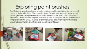 Exploring paint brushes